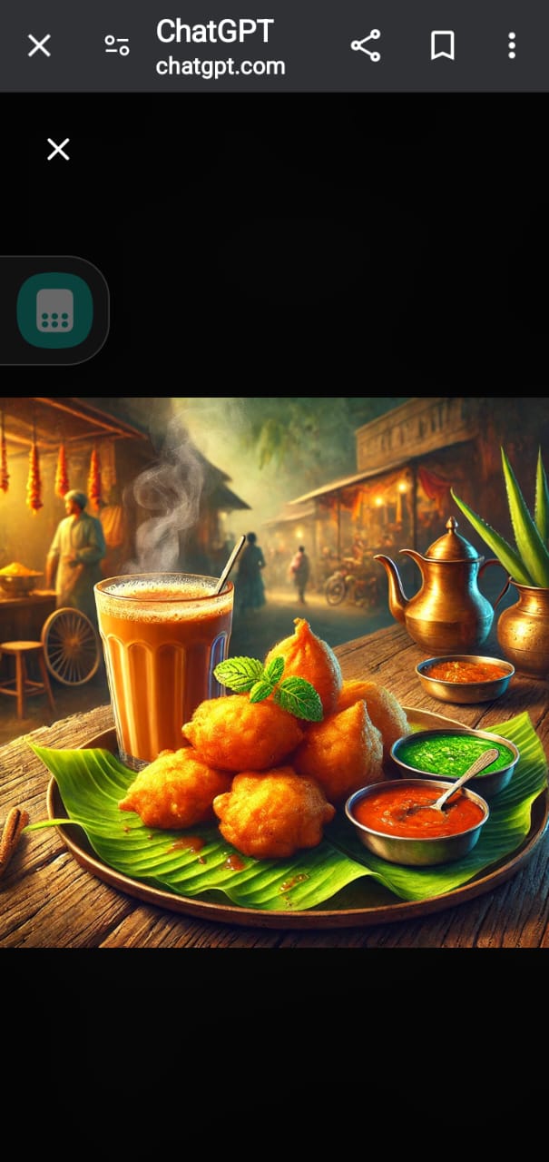 पकौड़े चाय 