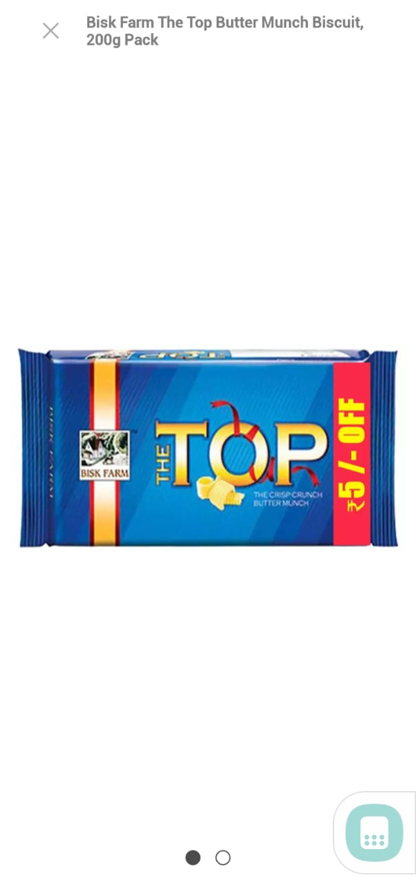 Top biscuit 
